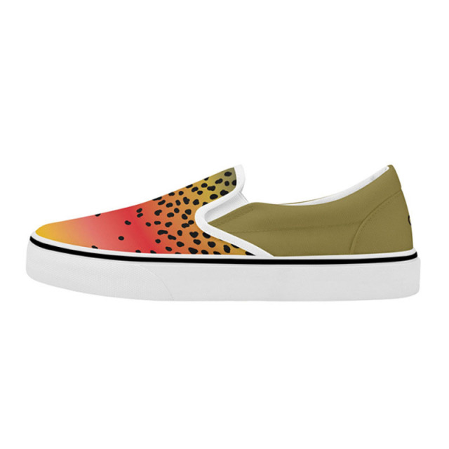 Custom Canvas Slip-On Sneakers
