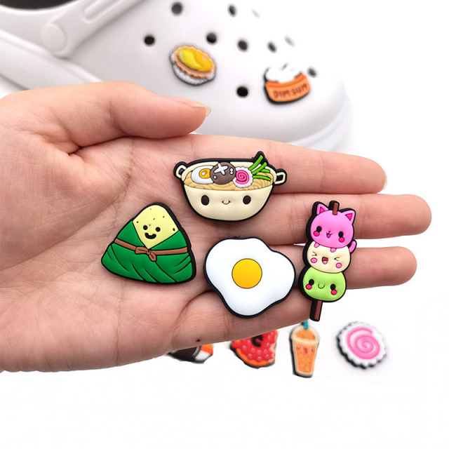 Cute Food Shoe Charms
