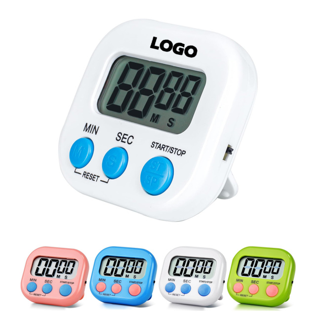 Digital Kitchen Timer With Magnetic Back