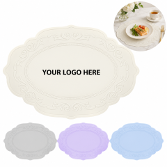 European Vintage Embossed Silicone Placemat