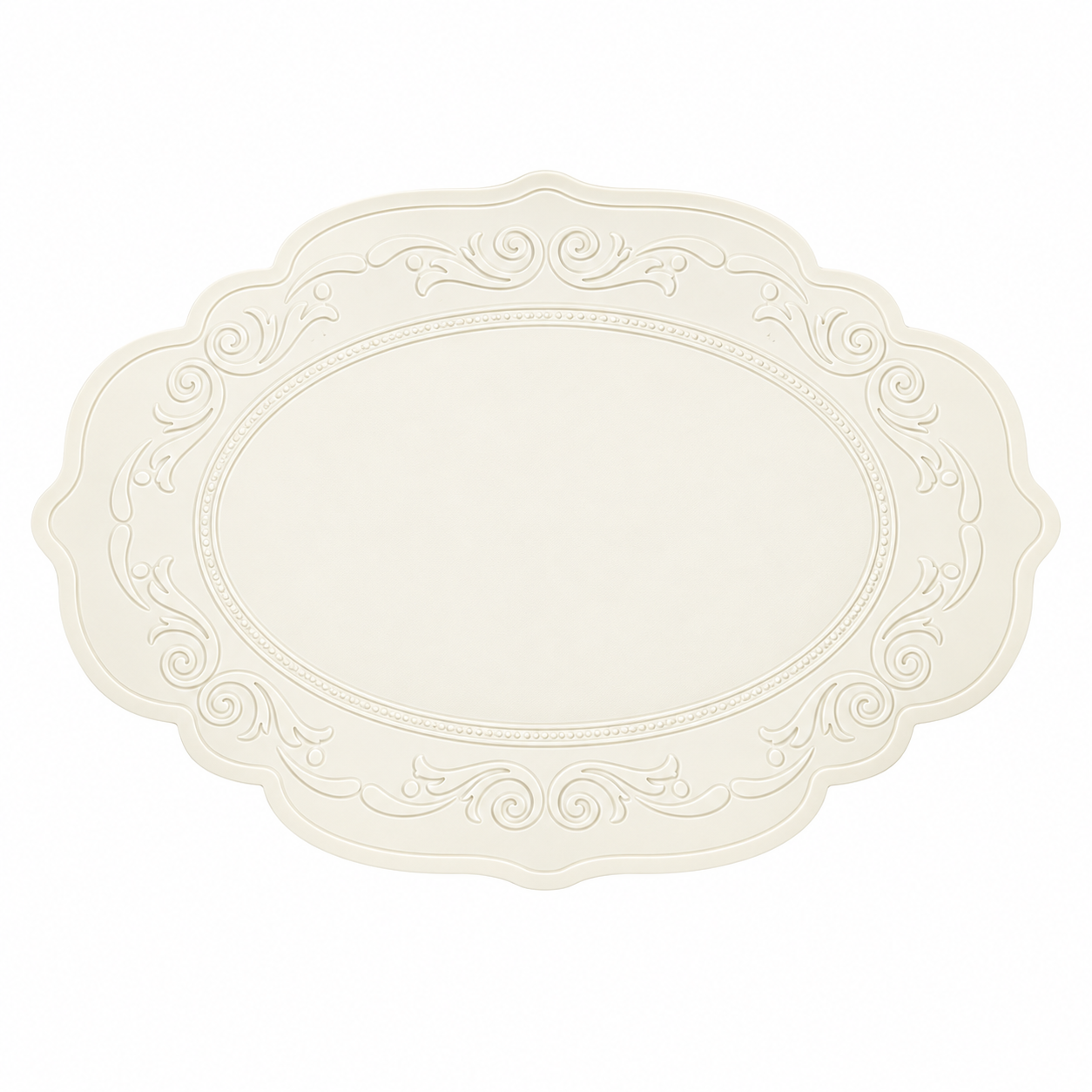 European Vintage Embossed Silicone Placemat