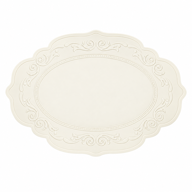 European Vintage Embossed Silicone Placemat
