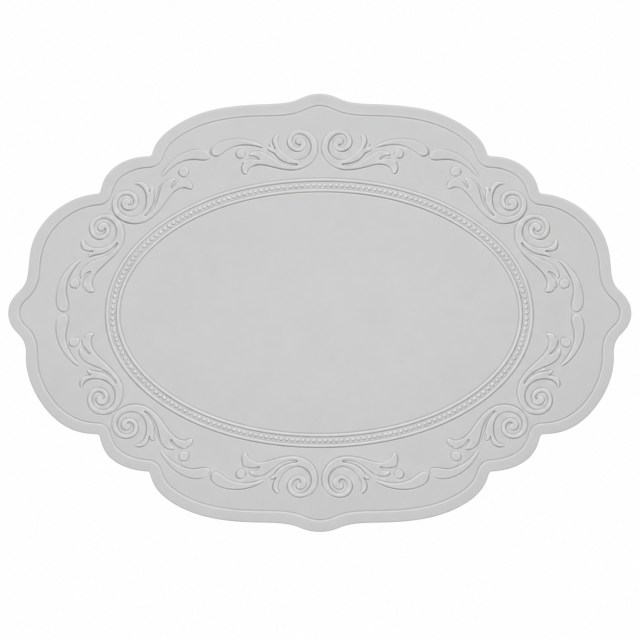 European Vintage Embossed Silicone Placemat