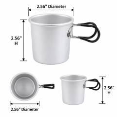 Foldable Aluminum Alloy Camping Mug