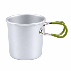 Foldable Aluminum Alloy Camping Mug