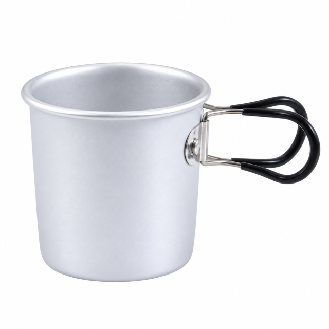 Foldable Aluminum Alloy Camping Mug