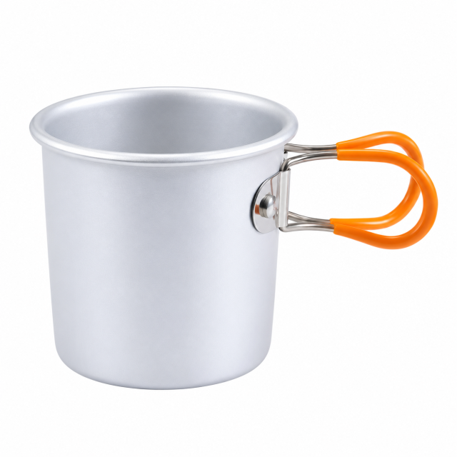 Foldable Aluminum Alloy Camping Mug