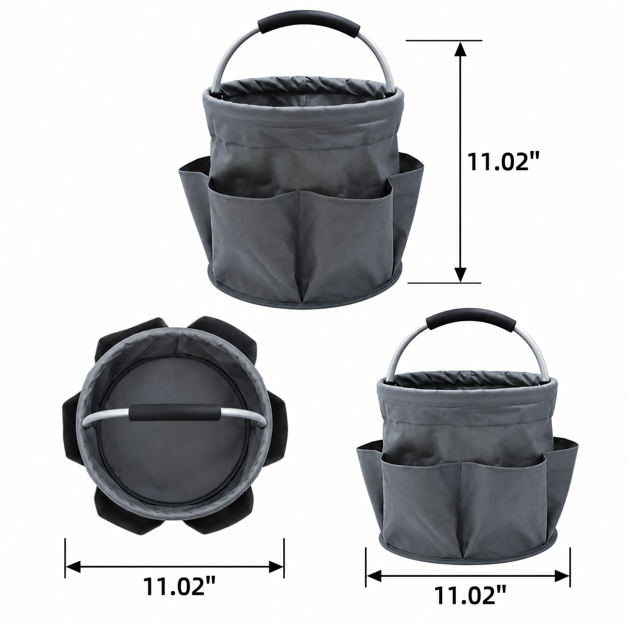 Foldable Oxford Outdoor Picnic Basket