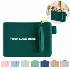 Foldable Silicone Travel Makeup Storage Bag