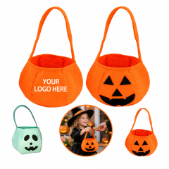 Halloween Pumpkin Non-Woven Candy Tote Bag