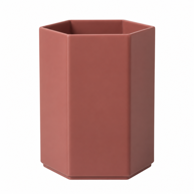 Hexagonal Large Capacity Plastic Pen Holder