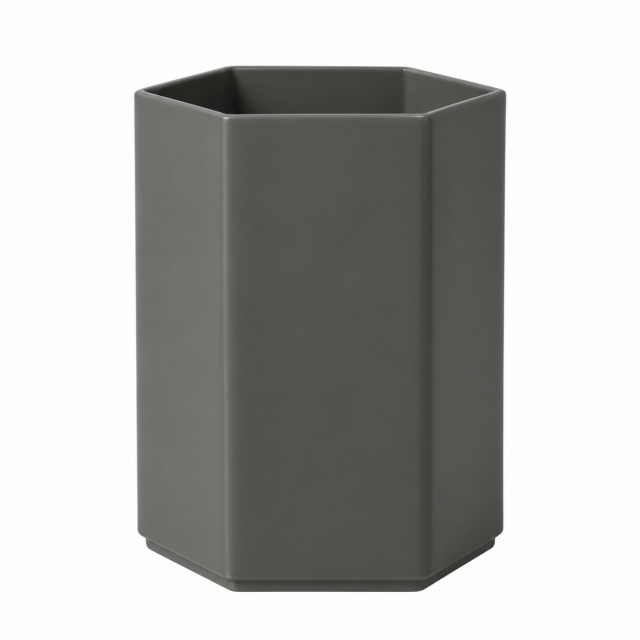 Hexagonal Large Capacity Plastic Pen Holder