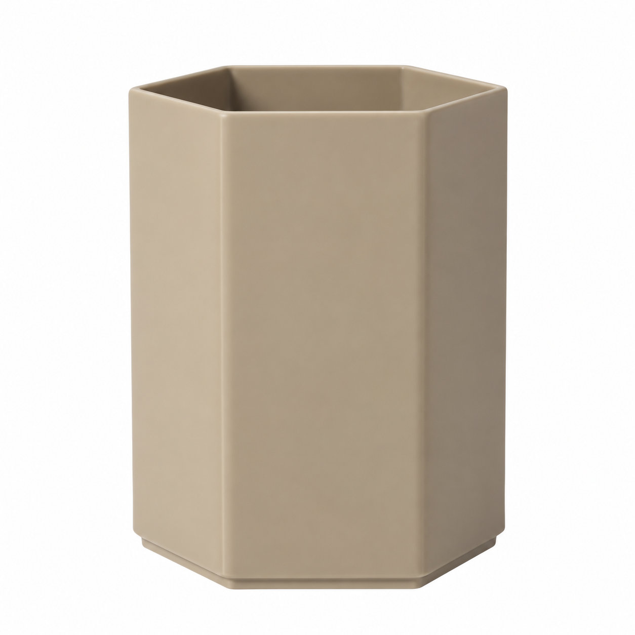 Hexagonal Large Capacity Plastic Pen Holder