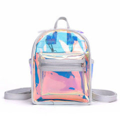 Holographic PVC Small Backpack