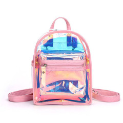 Holographic PVC Small Backpack