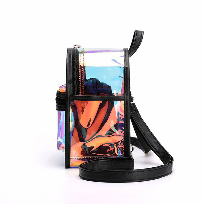 Holographic PVC Small Backpack