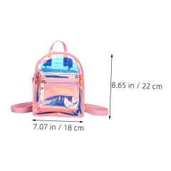 Holographic PVC Small Backpack