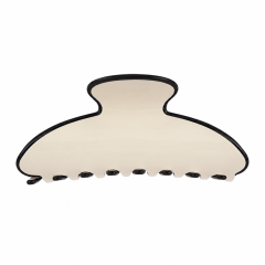 Large Acrylic Hair Claw Clips Full Color Print