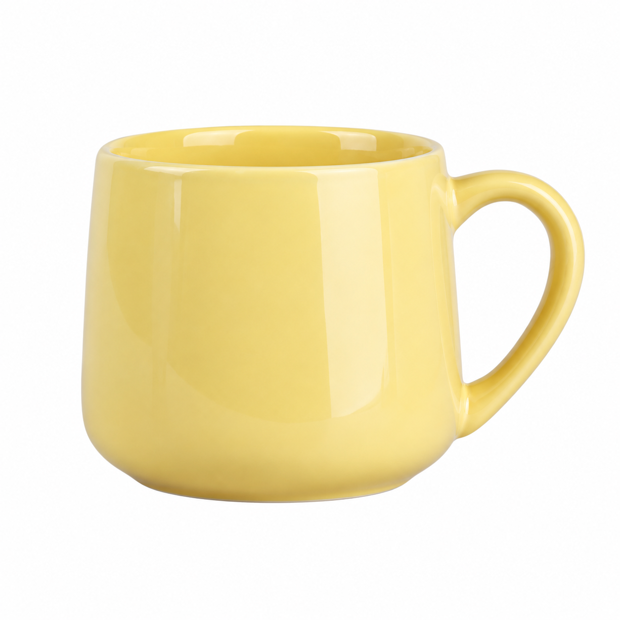 Large Capacity Glossy Ceramic Mug