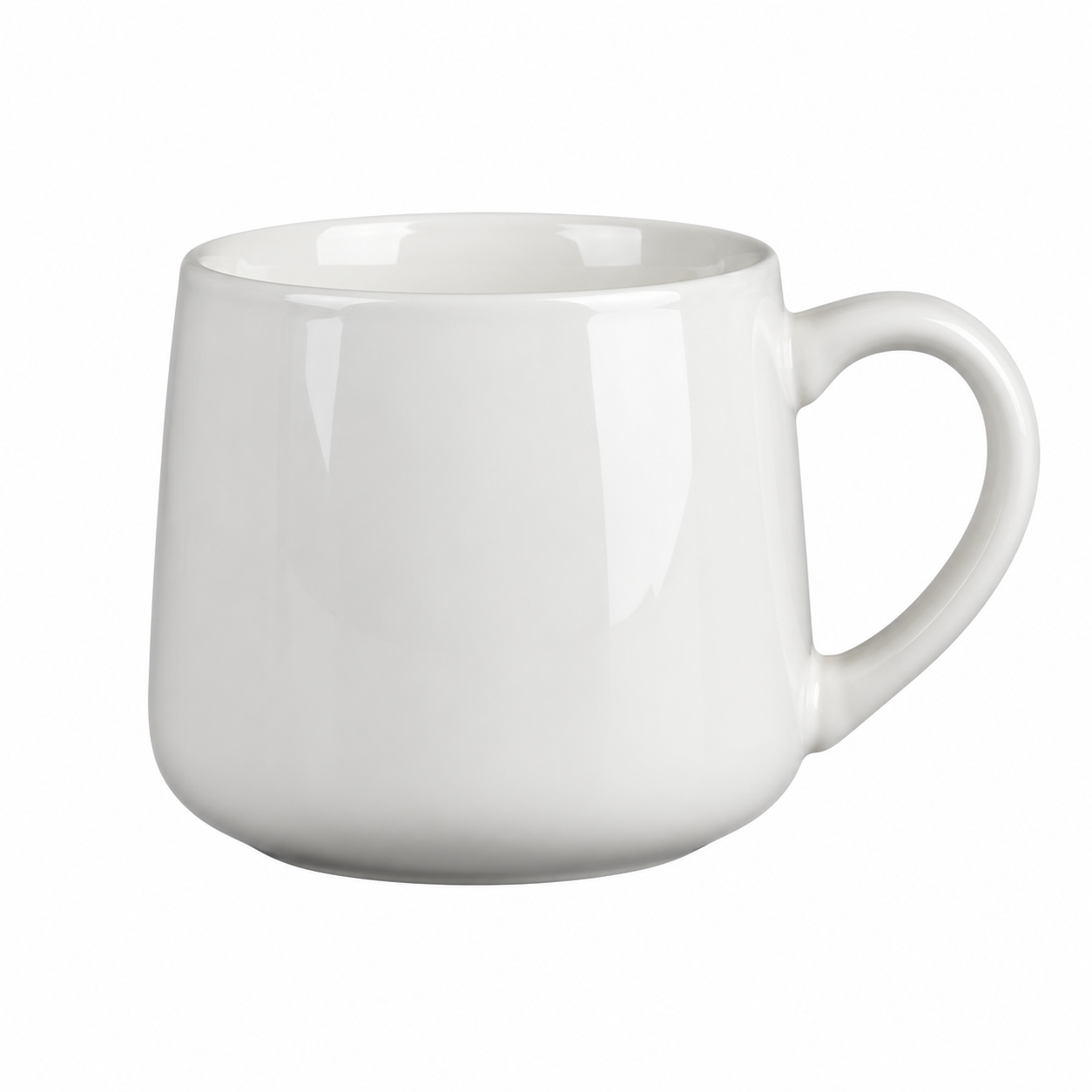 Large Capacity Glossy Ceramic Mug