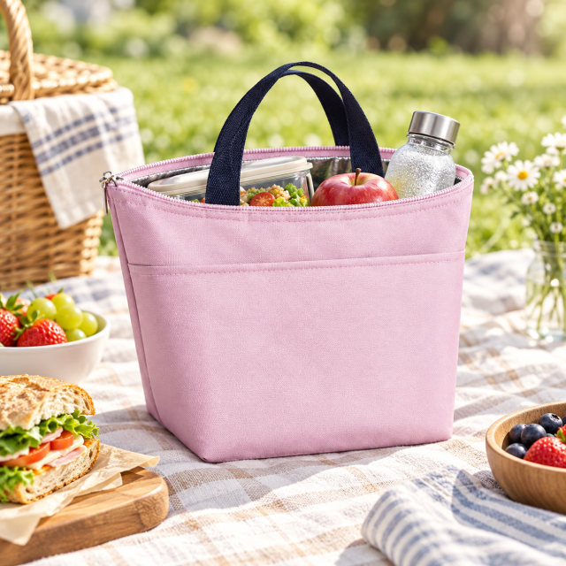 Large Capacity Insulated Oxford Lunch Bag