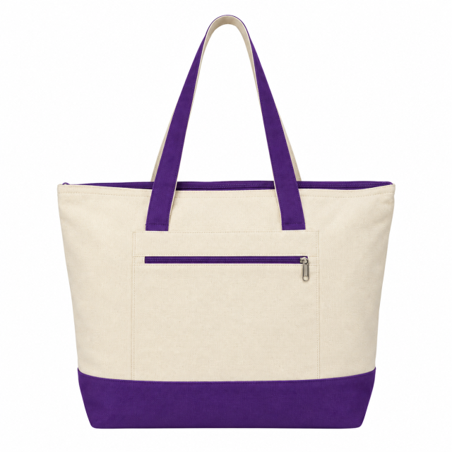 Large Capacity Reinforced Canvas Tote Bag