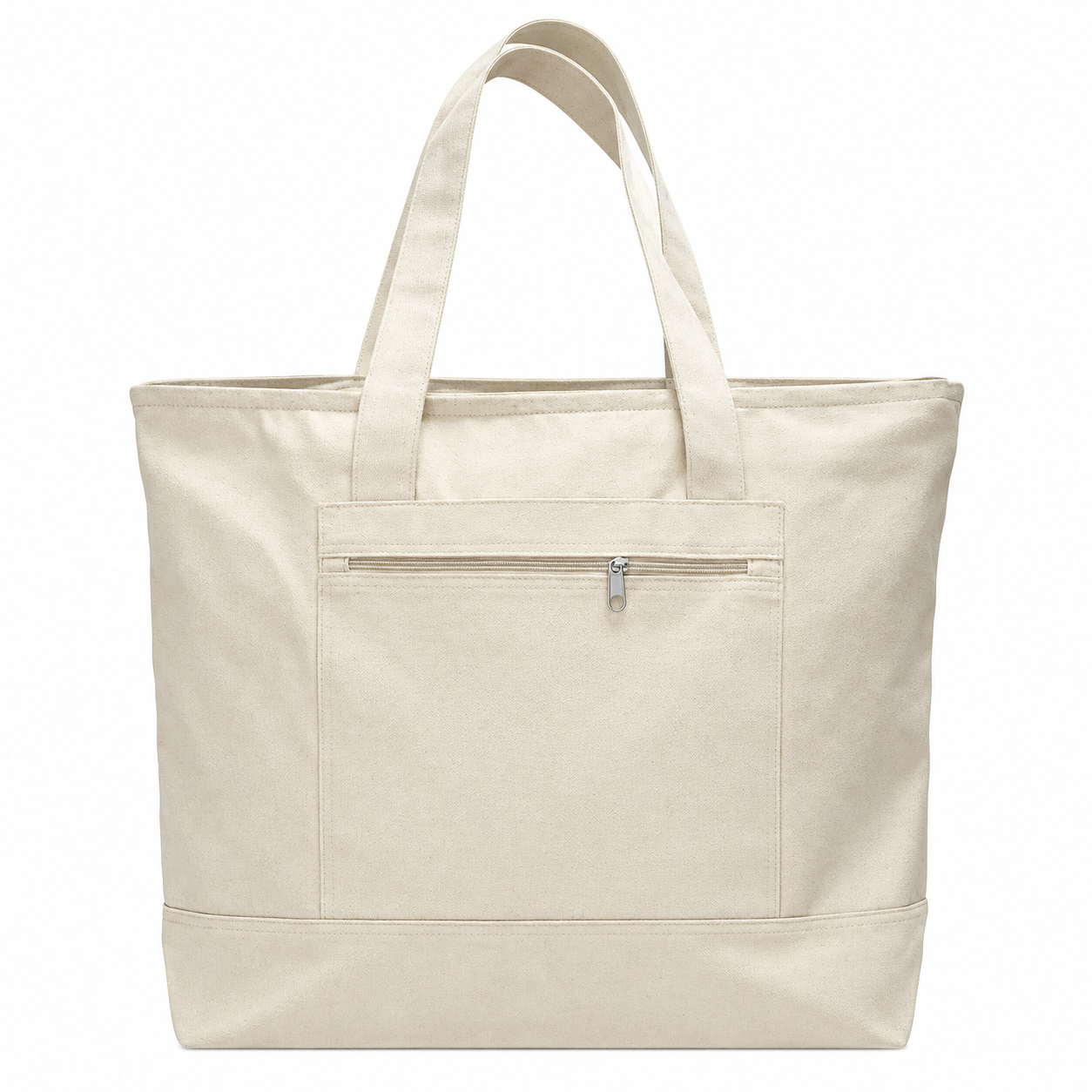 Large Capacity Reinforced Canvas Tote Bag