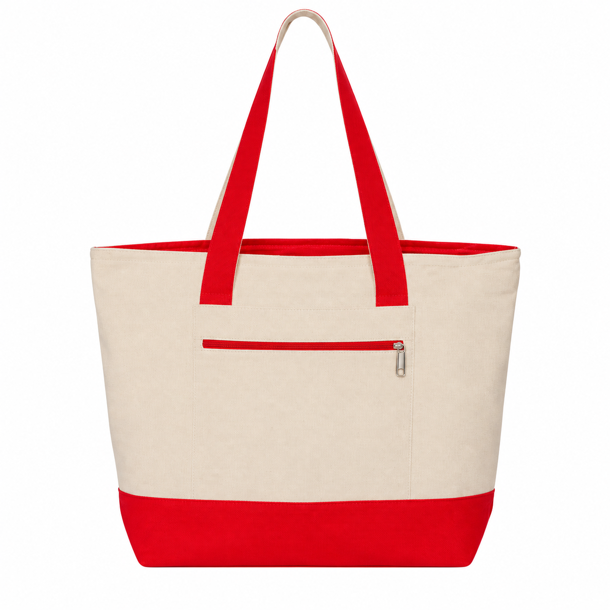 Large Capacity Reinforced Canvas Tote Bag