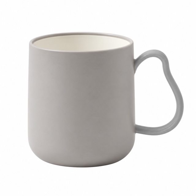 Lightweight PP Mouthwash Cup With Anti-Slip Handle