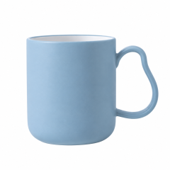 Lightweight PP Mouthwash Cup With Anti-Slip Handle