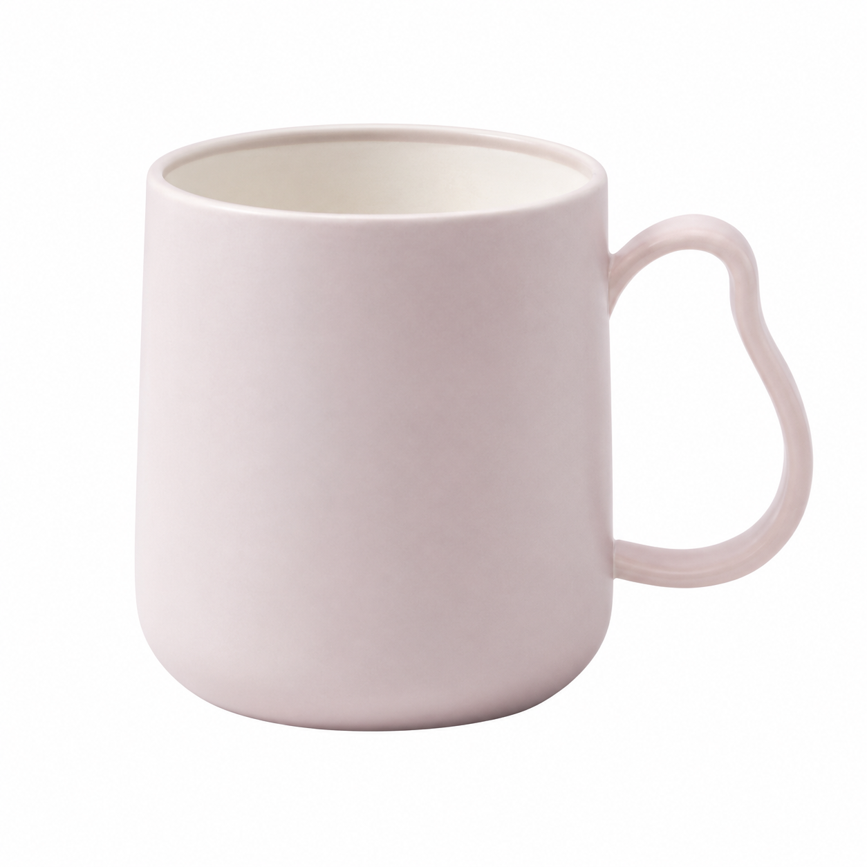 Lightweight PP Mouthwash Cup With Anti-Slip Handle