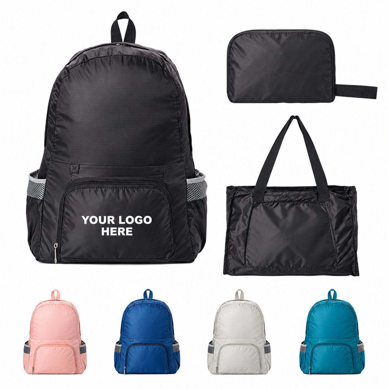 Lightweight Polyester Outdoor Travel Backpack
