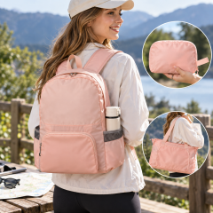 Lightweight Polyester Outdoor Travel Backpack