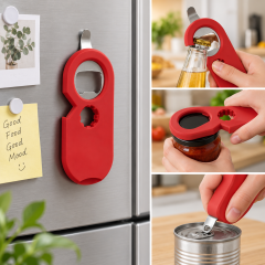 Magnetic Multifunction Bottle And Can Opener