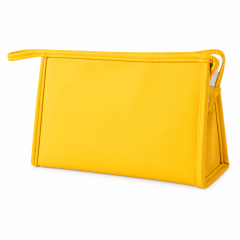Multi-Compartment Polyester Travel Makeup Bag