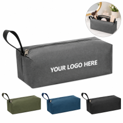 Multi-Compartment Travel Makeup Organizer Bag