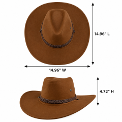Outdoor Western Cowboy Hat