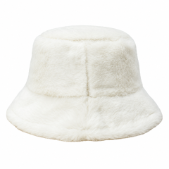 Plush Wide-Brim Winter Fisherman Hat