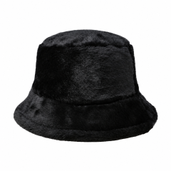 Plush Wide-Brim Winter Fisherman Hat