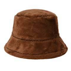 Plush Wide-Brim Winter Fisherman Hat
