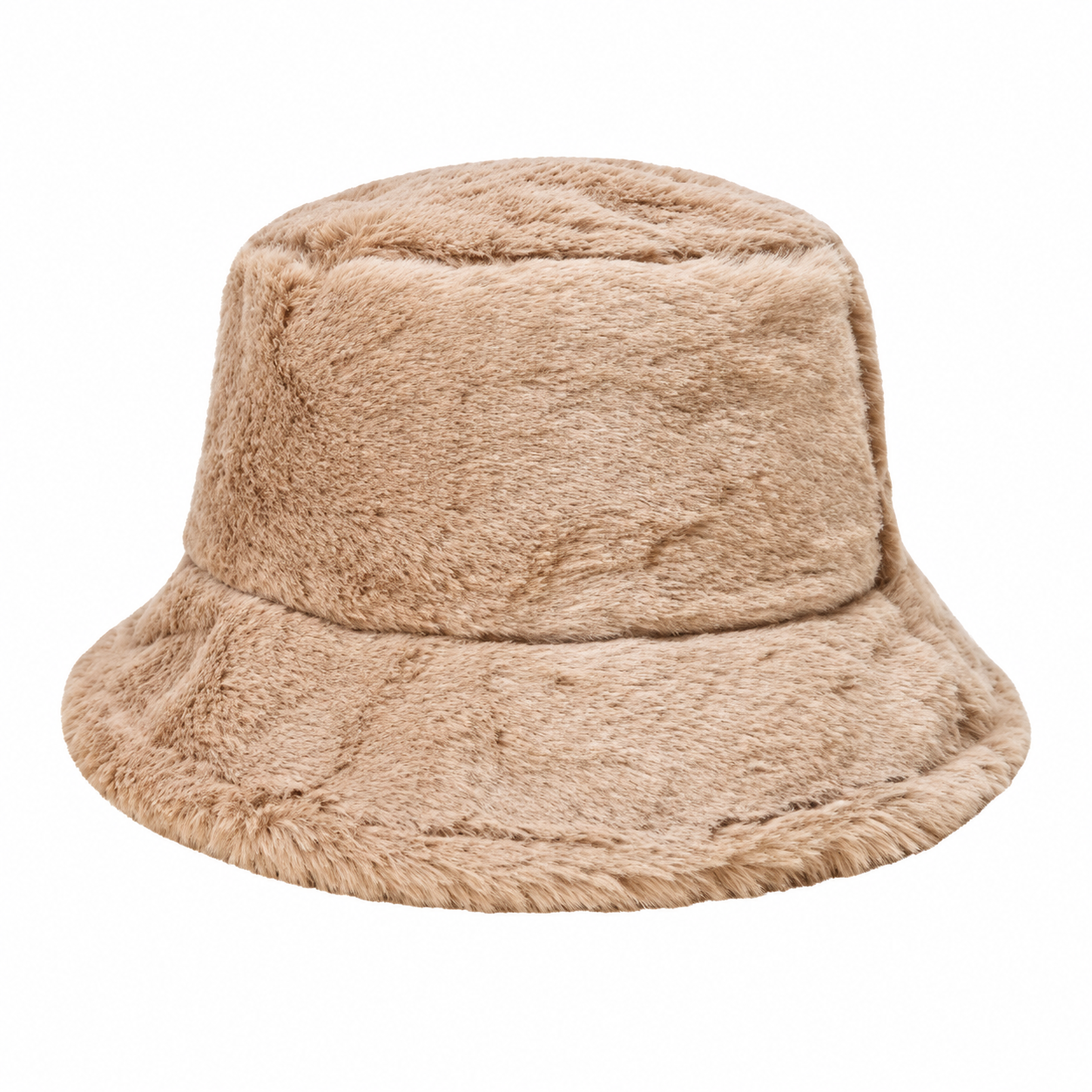 Plush Wide-Brim Winter Fisherman Hat
