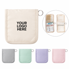 Portable Multi-Compartment First Aid Organizer Pouch