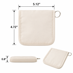 Portable Multi-Compartment First Aid Organizer Pouch