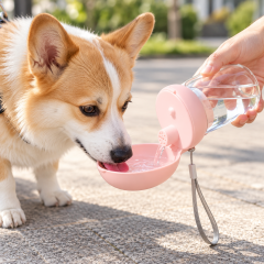 Portable Pet Travel Water Bottle With Carry Strap
