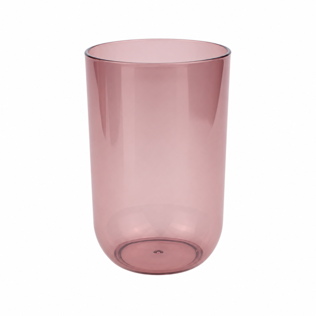 Portable Transparent Plastic Mouthwash Rinse Cup