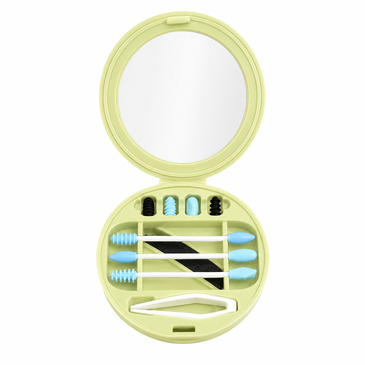 Reusable Silicone Swabs With Travel Case