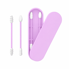 Reusable Silicone Swabs With Travel Case