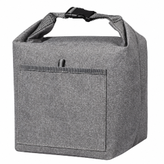 Roll-Top Insulated Oxford Lunch Bag