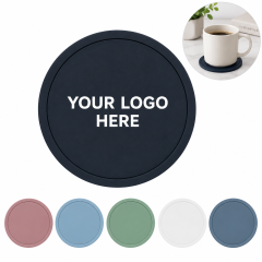 Round Silicone Drink Coaster
