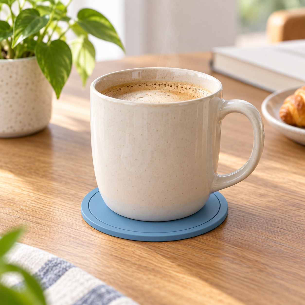 Round Silicone Drink Coaster